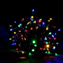 Світлодіодна гірлянда COLOR WAY 100 LED 8 функцій 10 м Різнокольоровий (CW-G-100L10VMC)