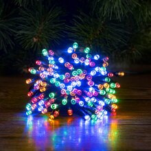 Світлодіодна гірлянда COLOR WAY 100 LED 8 функцій 10 м Різнокольоровий (CW-G-100L10VMC)