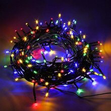 Світлодіодна гірлянда COLOR WAY 100 LED 8 функцій 10 м Різнокольоровий (CW-G-100L10VMC)