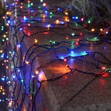 Світлодіодна гірлянда COLOR WAY 100 LED 8 функцій 10 м Різнокольоровий (CW-G-100L10VMC)