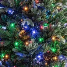 Світлодіодна гірлянда COLOR WAY 100 LED 8 функцій 10 м Різнокольоровий (CW-G-100L10VMC)