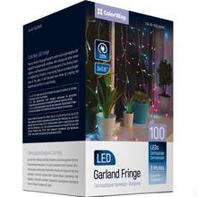 Світлодіодна гірлянда COLOR WAY Бахрома 100 LED (IP20) 3 м x 0.6 м Різнокольорова (CW-GF-100L36VMC)