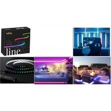 Світлодіодна гірлянда TWINKLY Smart LED Line RGB Gen II 1,5 м (TWL100ADP-B)