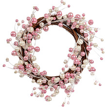 Венок ELEN DEKOR 40см Pink (822-036)