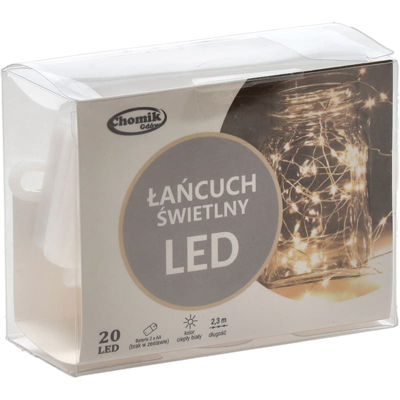 Гирлянда CHOMIK LED 2.3 м (LED2636) Фото 2 Гирлянда CHOMIK LED 2.3 м (LED2636)