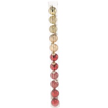 Набор елочных игрушек CHOMIK 11 шт Red/Gold (BOZ2188) Набор елочных игрушек CHOMIK 11 шт Red/Gold (BOZ2188)