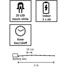 Гирлянда LUCA LIGHTING Струна 2 м (1068436) Гирлянда LUCA LIGHTING Струна 2 м (1068436)
