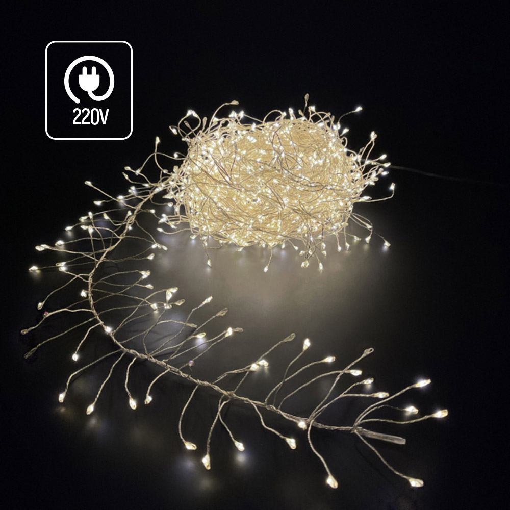 Фото 2 Світлодіодна гірлянда-кластер COLORWAY LED 200 6м (CW-G-200L6VC)