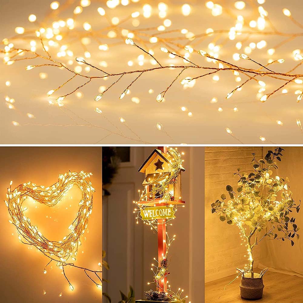 Фото 4 Світлодіодна гірлянда-кластер COLORWAY LED 200 6м (CW-G-200L6VC)