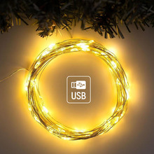 Світлодіодна гірлянда-роса COLORWAY LED 100 10м USB (CW-G-100L10NU)