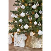 Набір ялинкових іграшок MICA DECORATIONS 42 шт White (1180831)