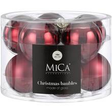 Набір ялинкових іграшок MICA DECORATIONS 10 шт Cherry (1180961)