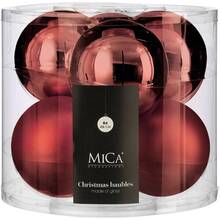 Набір ялинкових іграшок MICA DECORATIONS 6 шт Cherry (1180962)