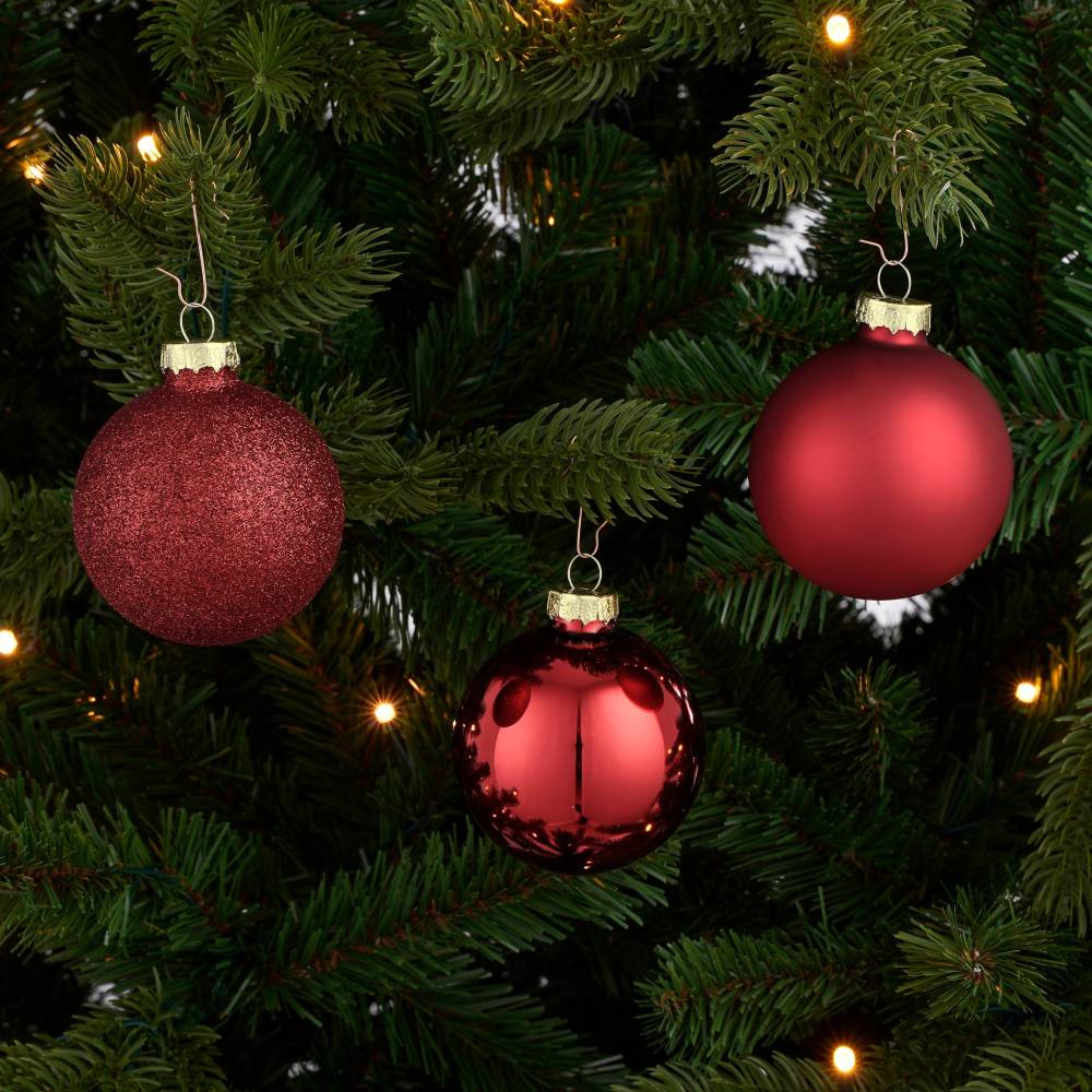 Фото 1 Набір ялинкових іграшок MICA DECORATIONS 26 шт Cherry (1181263)