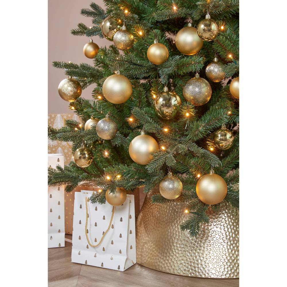 Фото 1 Набір ялинкових іграшок MICA DECORATIONS 27 шт Gold (1181966)