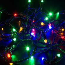 Гирлянда VOLTRONIC 200 LED 20 м RGB (Linhai-200LED-20mRGB)