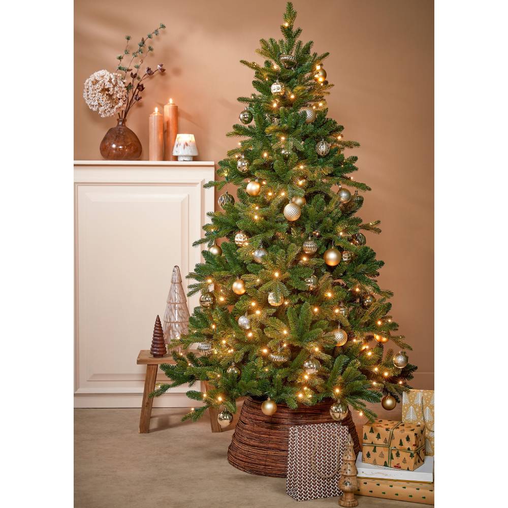 Фото 2 Набір ялинкових іграшок MICA DECORATIONS 60 шт Шампань (1182020)