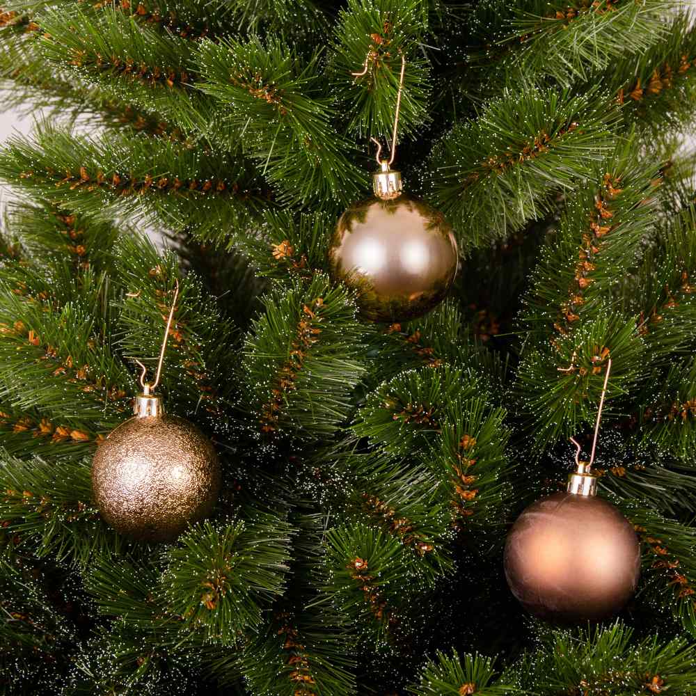 Фото 1 Набір ялинкових іграшок MICA DECORATIONS 10 шт Шоколад (1182039)