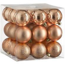 Набор елочных игрушек HOUSE OF SEASONS 27 шт Peach (1170614)