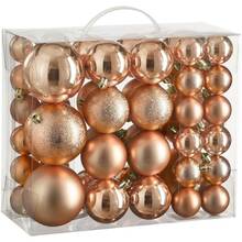 Набор елочных игрушек HOUSE OF SEASONS 46 шт Peach (1170642)