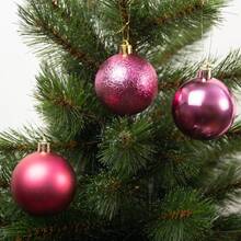 Набір ялинкових іграшок HOUSE OF SEASONS 27 шт Fuchsia (1170609)