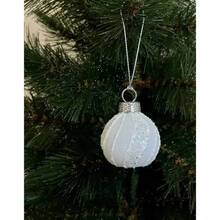 Набор елочных игрушек CHOMIK 6 шт White (BOZ5786)