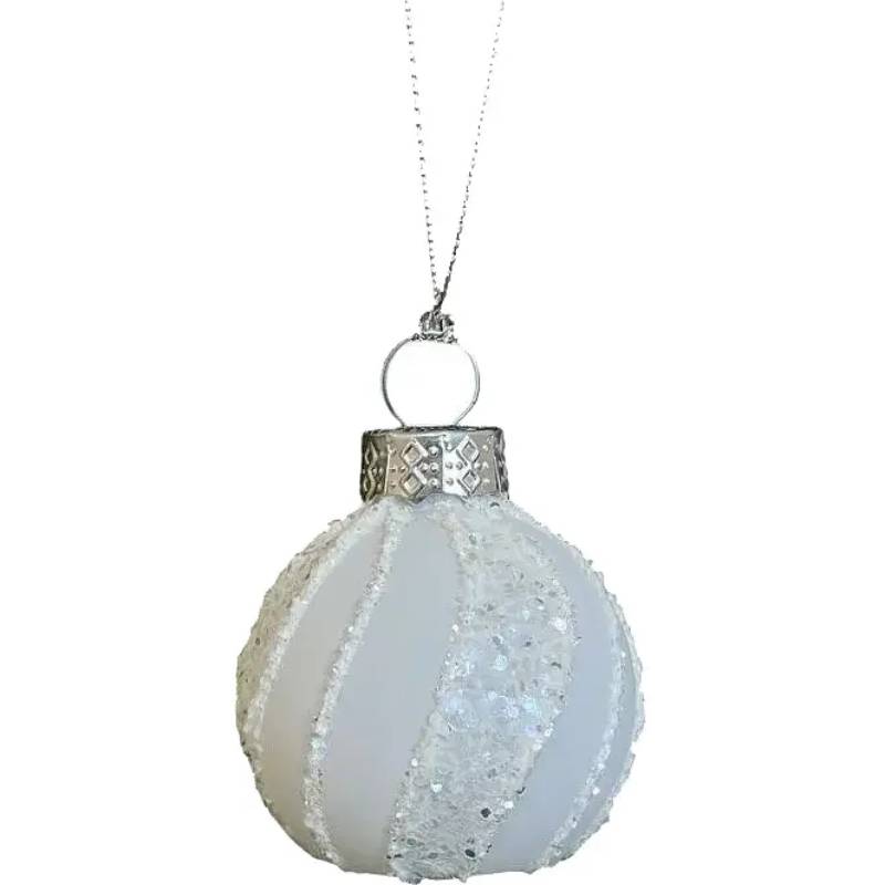 Фото 1 Набор елочных игрушек CHOMIK 6 шт White (BOZ5786)