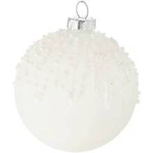 Елочная игрушка CHOMIK 1 шт White (BOZ4150)