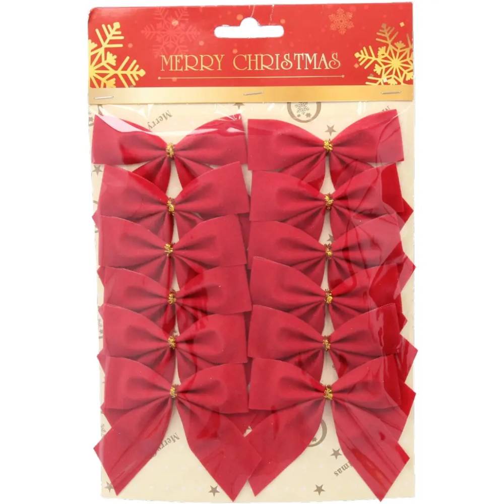 Набір бантів CHOMIK 12 шт Red (GIF3744)