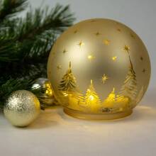 Светильник CHOMIK стеклянный Шар Gold (BOZ1846)