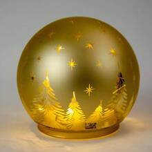 Светильник CHOMIK стеклянный Шар Gold (BOZ1846)