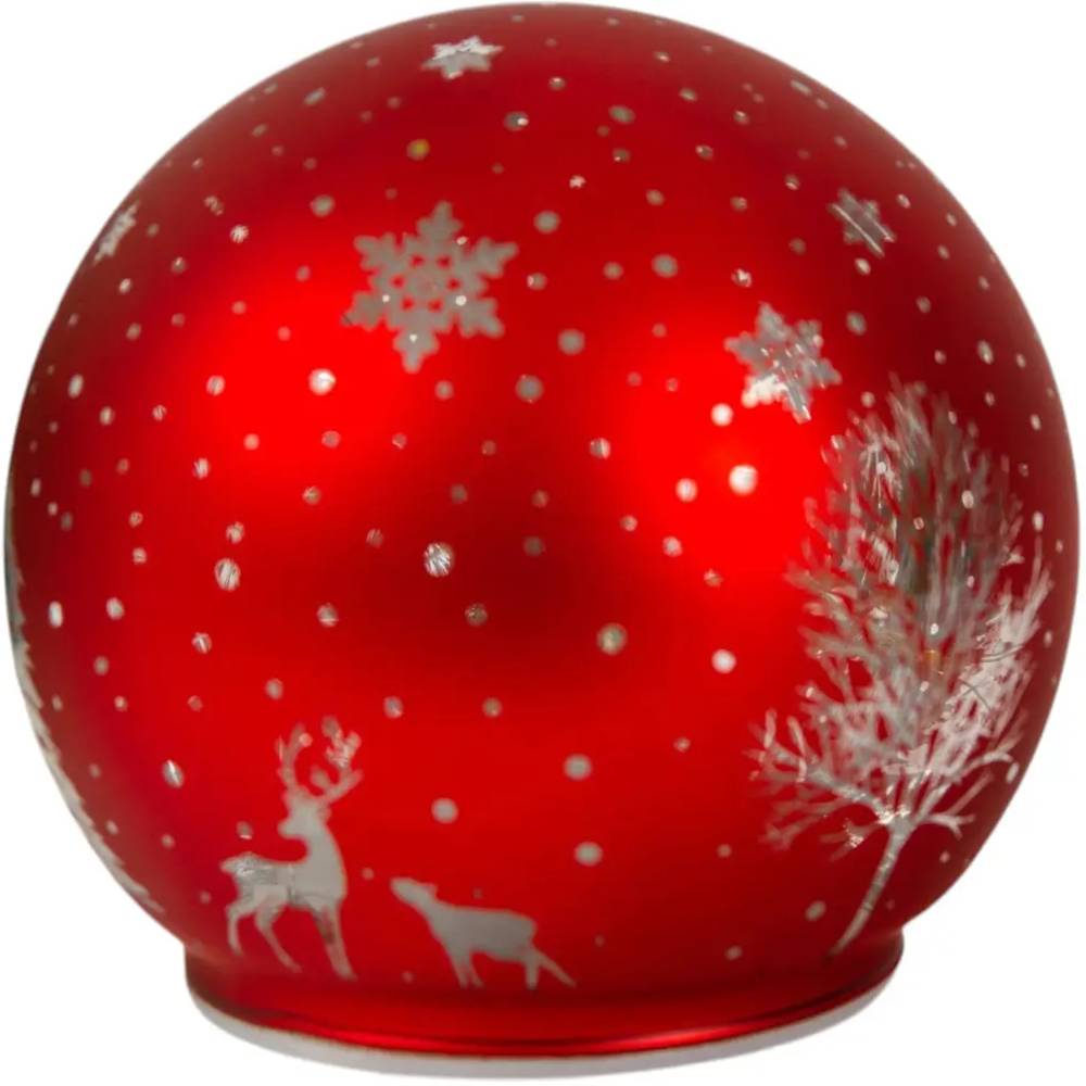 Светильник CHOMIK стеклянный Шар Red (BOZ1853)