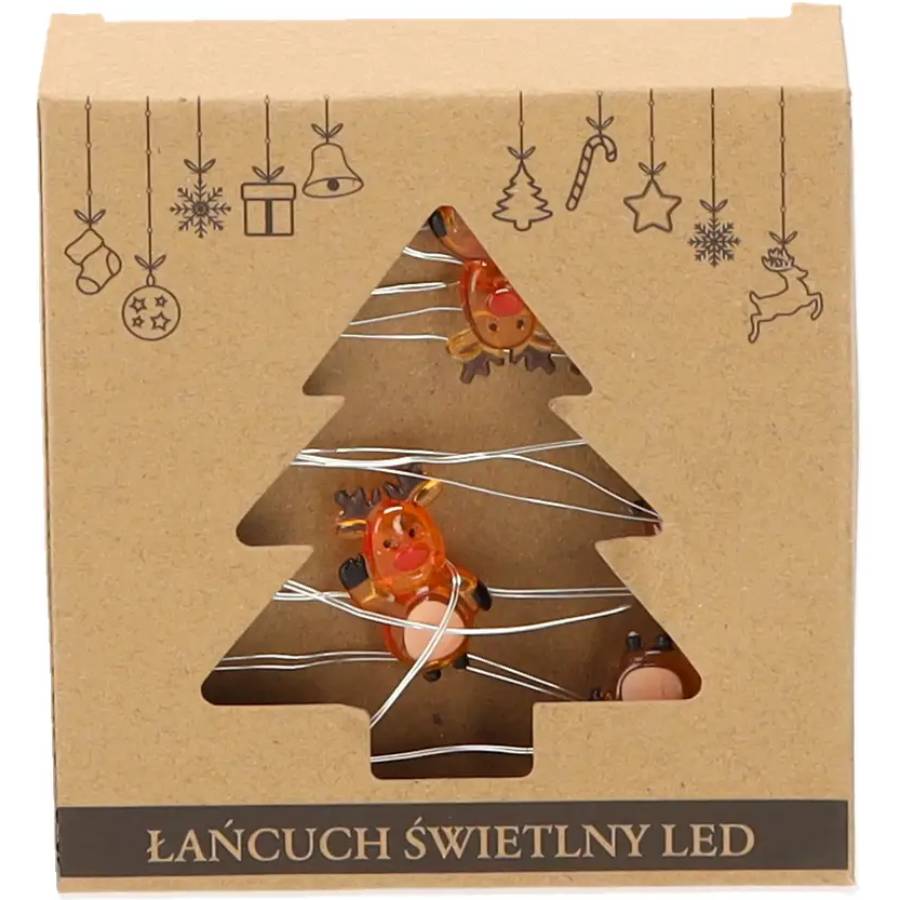 Фото 2 Гірлянда CHOMIK LED Олень 20L 2,2 м (LED4161)