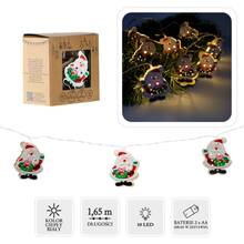 Гірлянда CHOMIK LED Санта-Клаус 10L 1,65 м (LED4086)