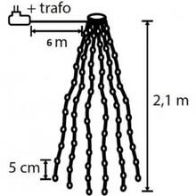 Гирлянда LUCA LIGHTING Конус 2+8 м LED (1105712)