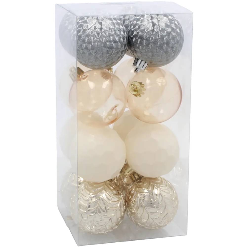 Набор елочных игрушек CHOMIK 6 см 16 шт (GIF0004)