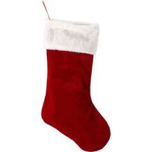 Шкарпетка декоративна CHOMIK 47 см Red/White (ELF0233)