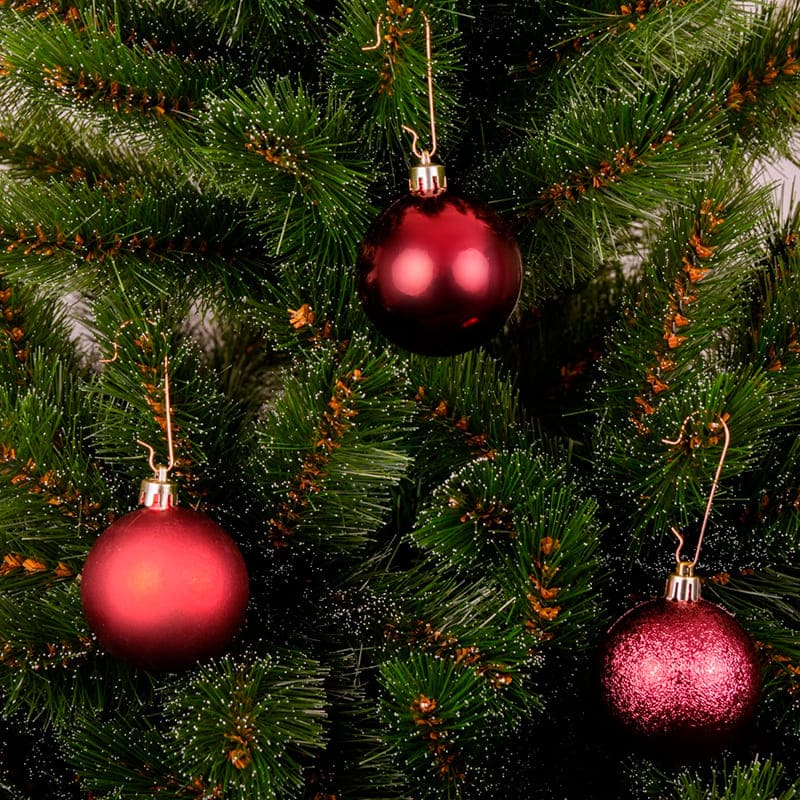 Фото 1 Набор елочных игрушек MICA DECORATIONS 6 см 27 шт Cherry (1181970)