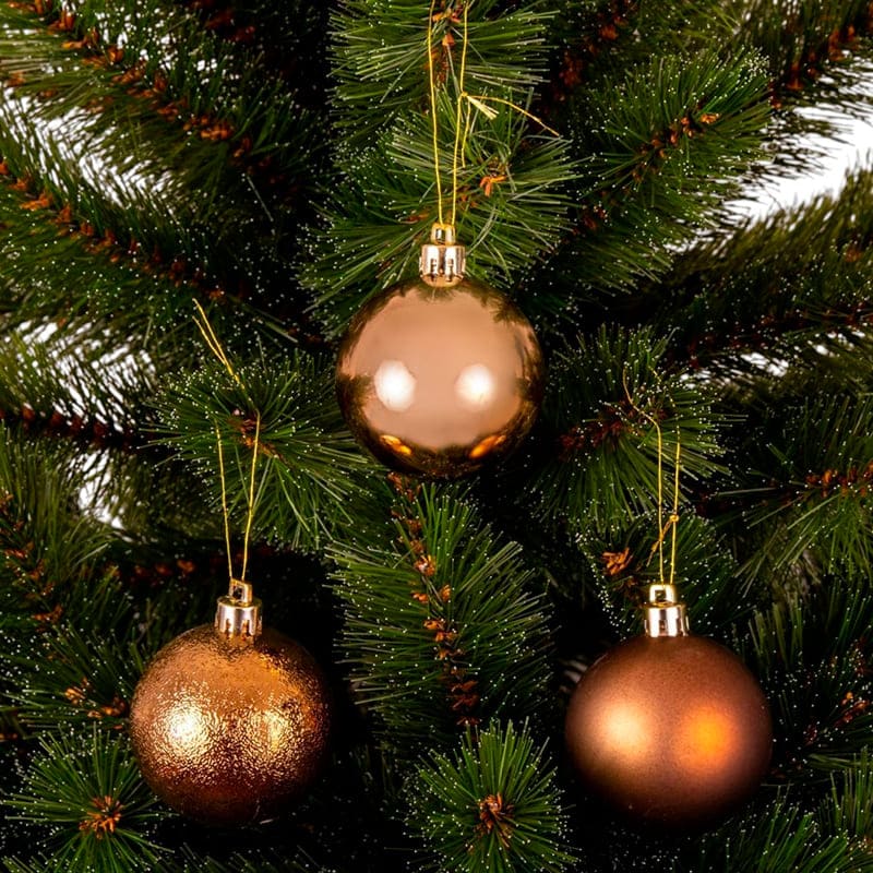 Фото 1 Набор елочных игрушек MICA DECORATIONS 6 см 27 шт Chocolate (1181974)