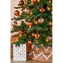 Набор елочных игрушек MICA DECORATIONS 8 см 27 шт Chocolate (1181987)