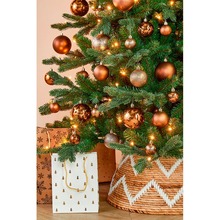 Набор елочных игрушек MICA DECORATIONS 4/6/8 см 46 шт Chocolate (1182000)