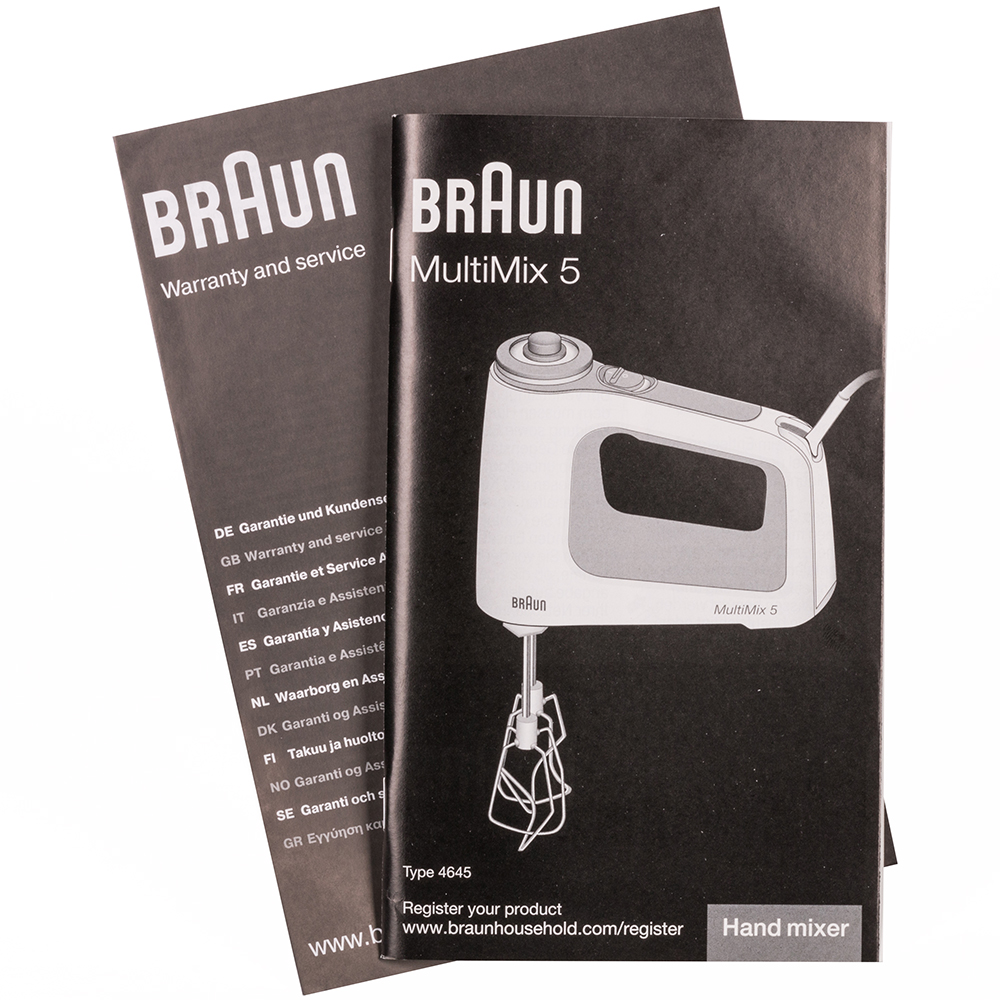 Изображение Миксер BRAUN HM 5137 (0X22211020)