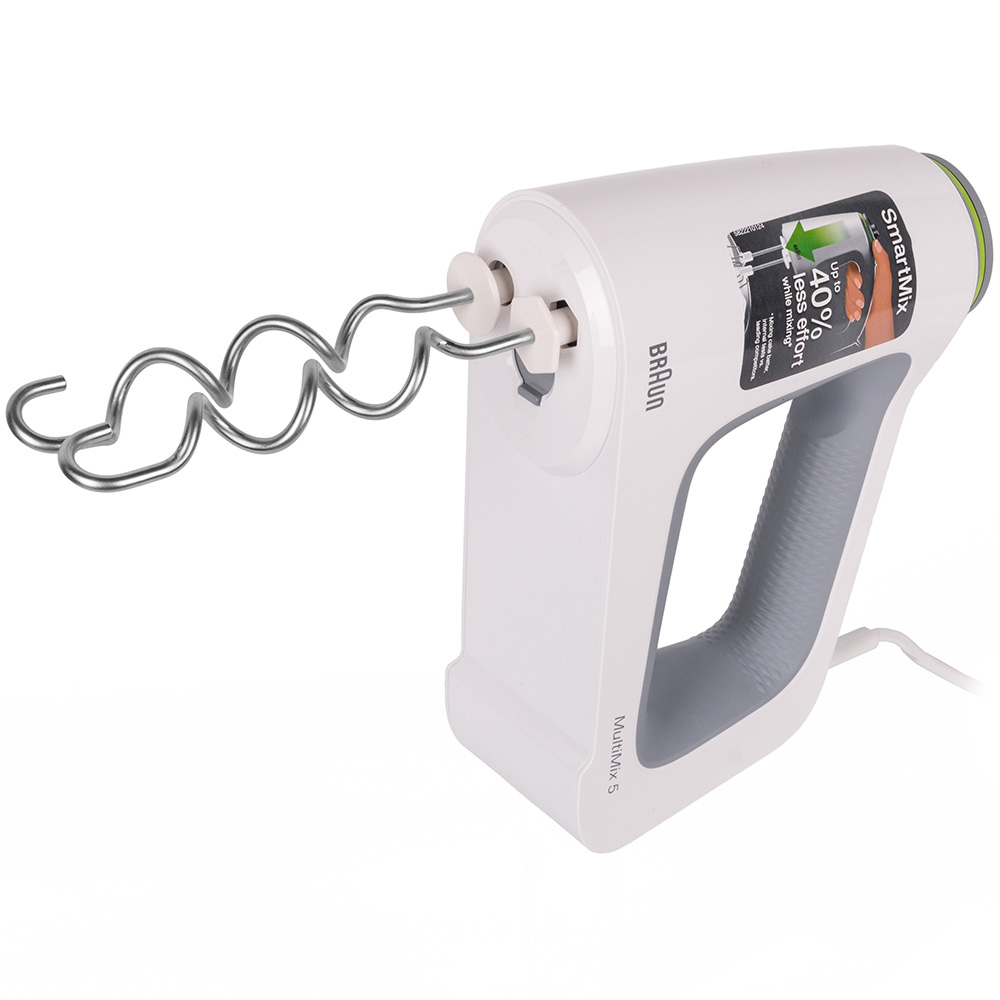 Миксер BRAUN HM 5107 WHITE Насадки крюки для теста