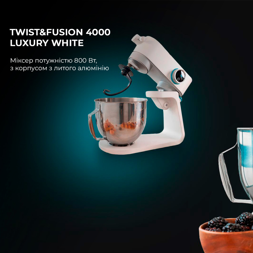 Миксер CECOTEC Twist&Fusion 4000 Luxury White (CCTC-04171) Тип стационарный