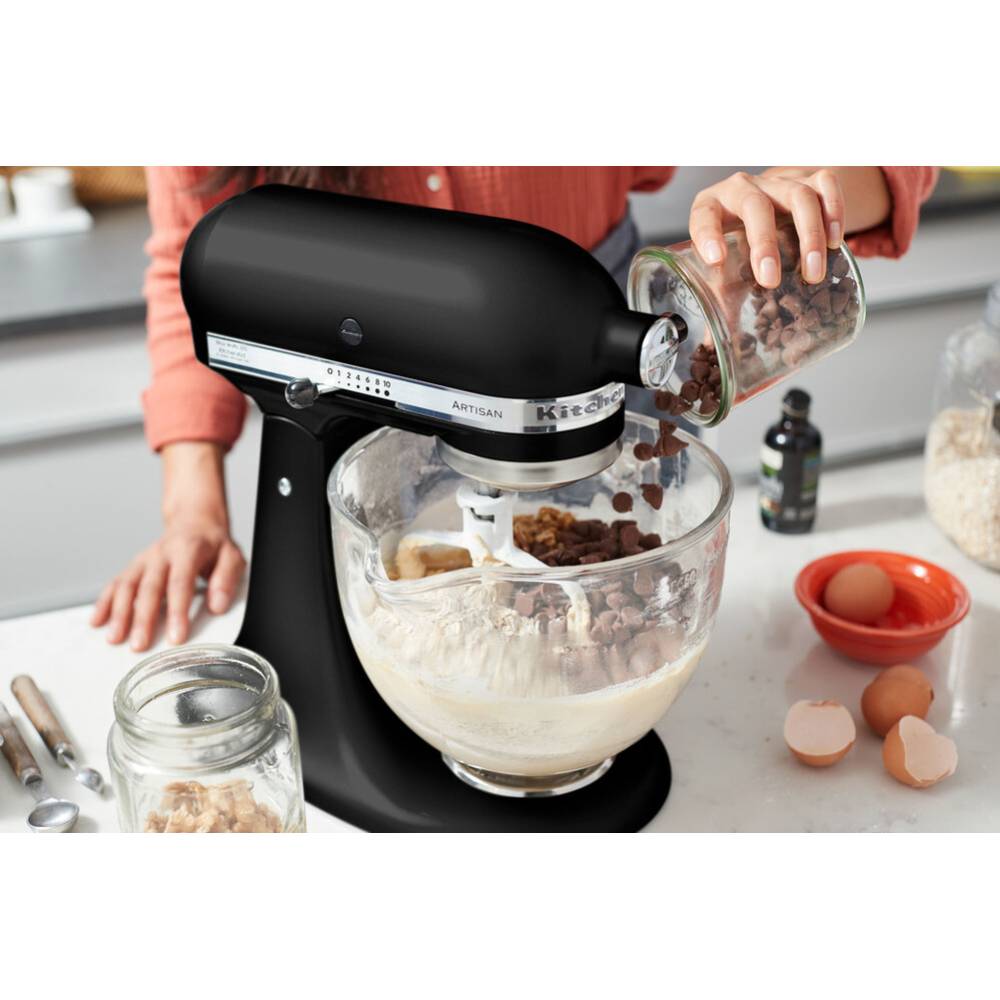 Фото Кухонная машина KitchenAid Artisan 4,8 л black (5KSM125EOB)