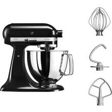 Кухонная машина KitchenAid Artisan 4,8 л black (5KSM125EOB)