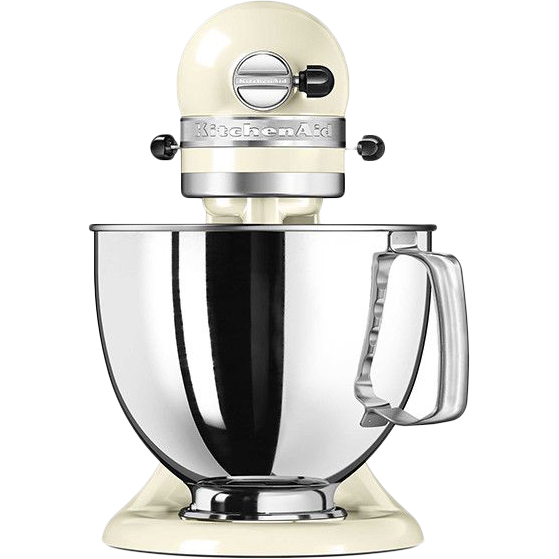 Кухонная машина KITCHENAID Artisan 4.8 л 5KSM125EAC с откидным блоком Cream Насадки для густых смесей
