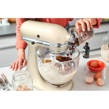 Кухонная машина KITCHENAID Artisan 4.8 л 5KSM125EAC с откидным блоком Cream
