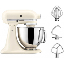 Кухонная машина KITCHENAID Artisan 4.8 л 5KSM125EAC с откидным блоком Cream