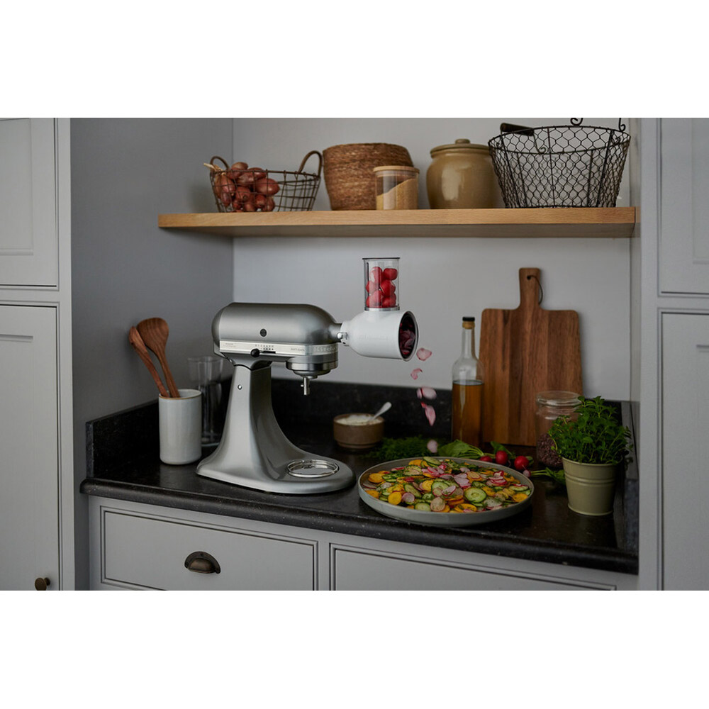 Кухонна машина KITCHENAID Artisan 4,8 л Silver (5KSM125ECU) Насадки для тіста (гак)